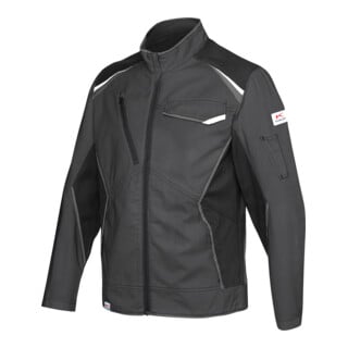 Kübler Veste ICONIQ coton anthracite/noir Form 1140