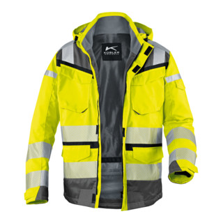 Veste Kübler Reflectiq PSA 1307 jaune avertissement / anthracite