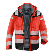 Kübler PSA Reflectiq Veste Reflectiq 1307 rouge/noir d'avertissement