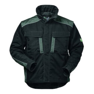 Veste outdoor Canvas 2 en 1 Basel taille XXL noir/gris 65 % PES / 35 % CO FELDTM