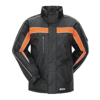 Veste Planam Cosmic Hiver noir/orange