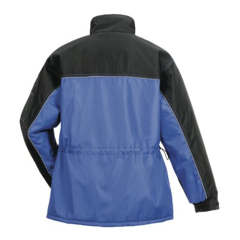 Veste d'hiver Planam Dust bleu corail/noir