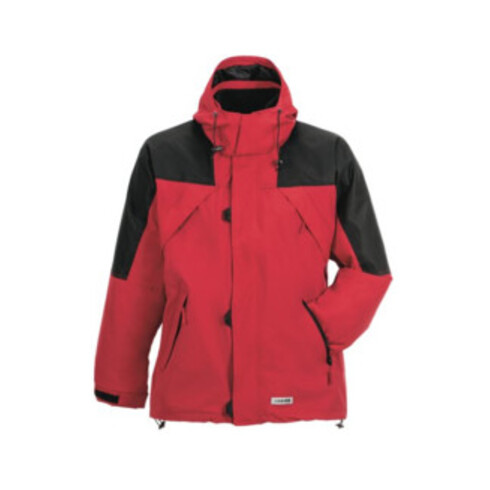 Veste Planam Outdoor Redwood rouge/noir