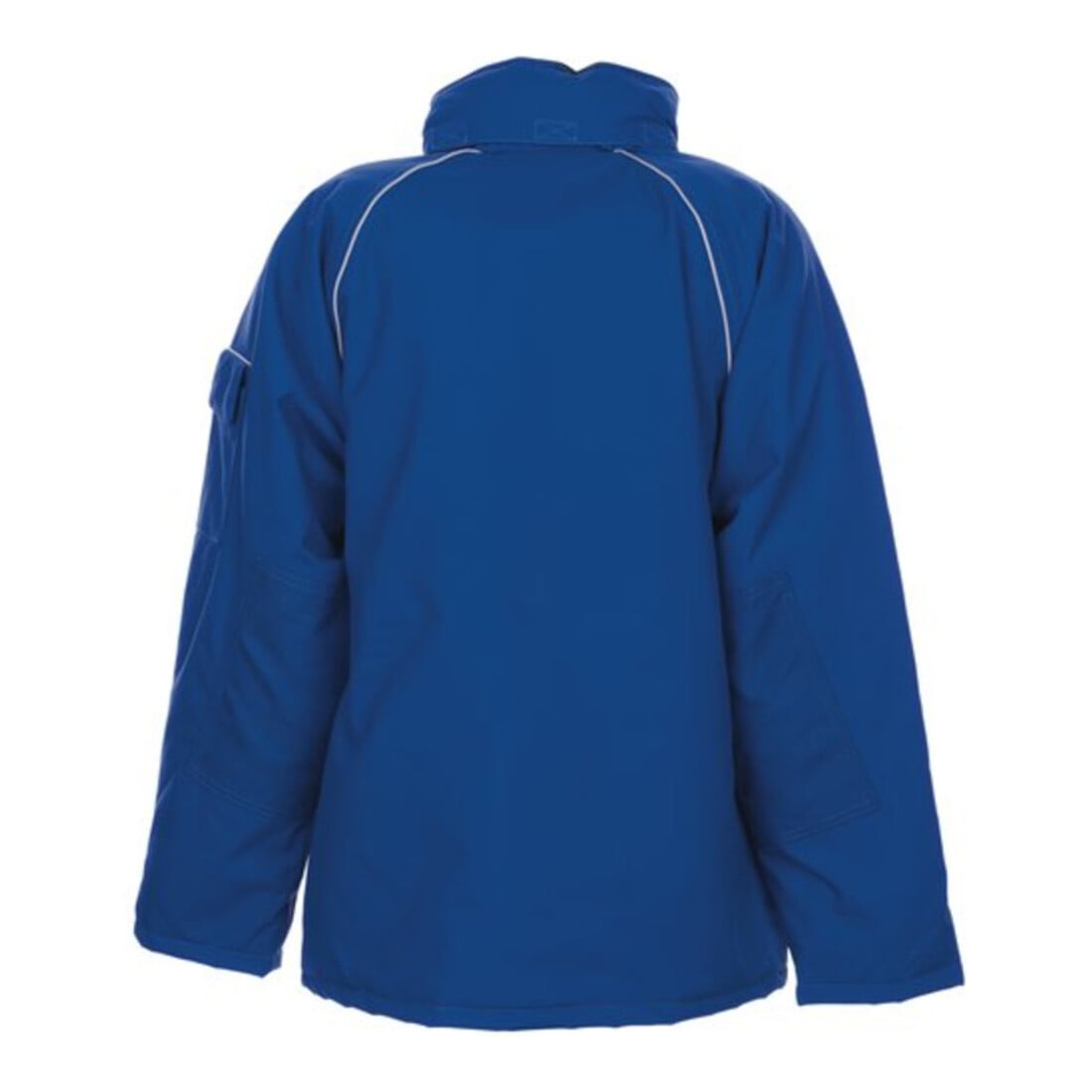 Parka d'hiver Planam toile 320 bleu maïs / bleu corail