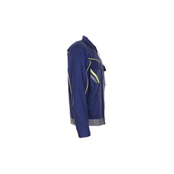 Planam V2 Veste de travail Bundjacke Visline marine/jaune/zinc