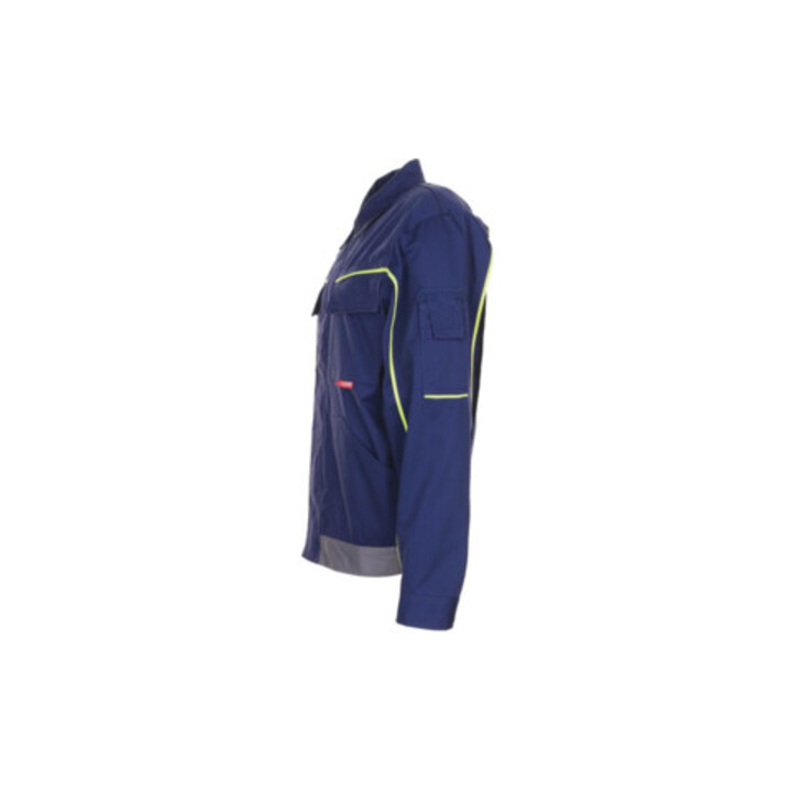 Planam V2 Veste de travail Bundjacke Visline marine/jaune/zinc