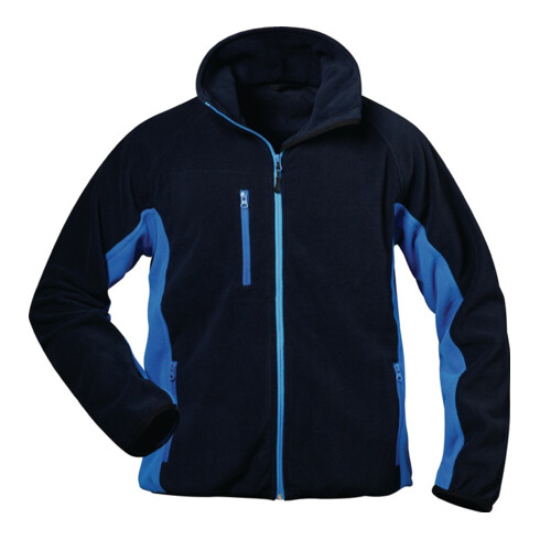 Veste polaire Bussard taille S bleu marine/bleu roi 100 % PES 1 un. CRAFTLAND