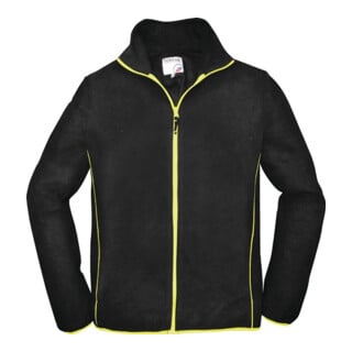 Veste polaire homme Terrax taille M noir/lime 100%PES