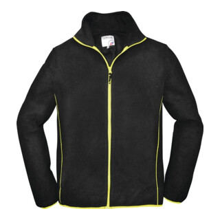 Veste polaire homme Terrax taille XXL noir/lime 100%PES