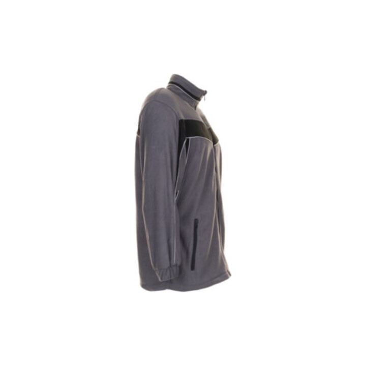 Veste polaire Planam Plaline ardoise / noir L