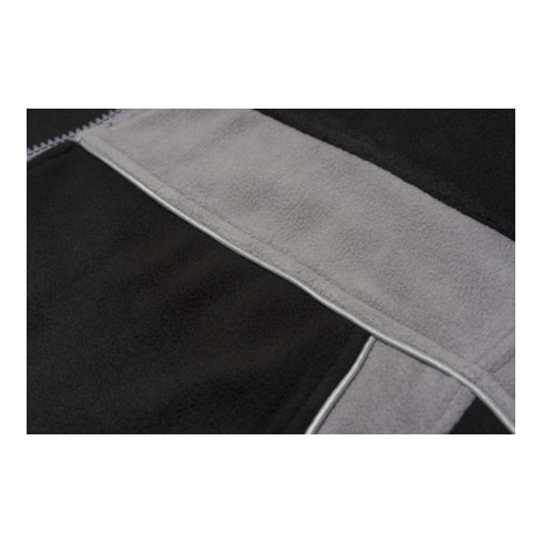 Veste polaire Planam Plaline ardoise / noir