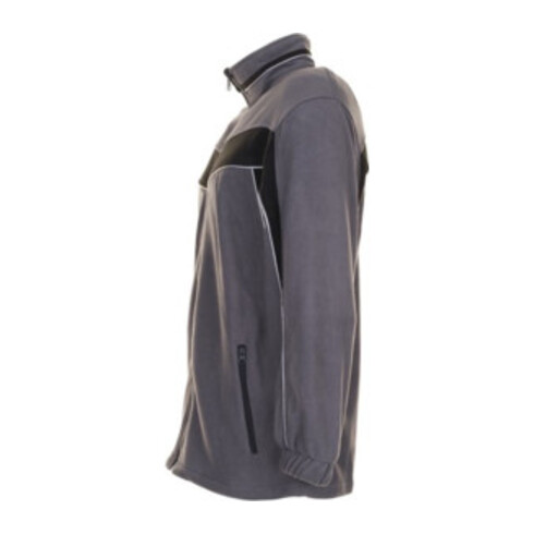 Veste polaire Planam Plaline ardoise / noir