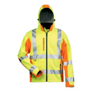 Veste softsclair de signalisation Adam taille XL jaune/orange 100 % PES