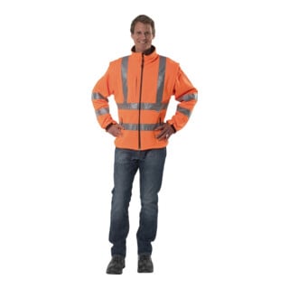 Asatex veste d'avertissement soft shell EN471 orange