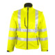 Asatex veste de protection d'avertissement à coquille souple EN471 jaune-1