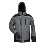 Veste softsclair d'hiver Ajax taille M gris/noir 100 % PES FELDTMANN