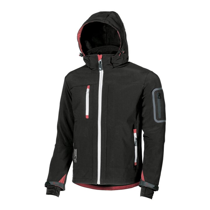 Veste Softsclair Metropolis taille L noir/charbon 96 % PES / 4 % EL