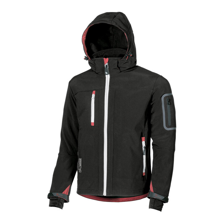 Veste Softsclair Metropolis taille L noir/charbon 96 % PES / 4 % EL
