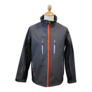 Terratrend Job Softshelljacket gris foncé/noir