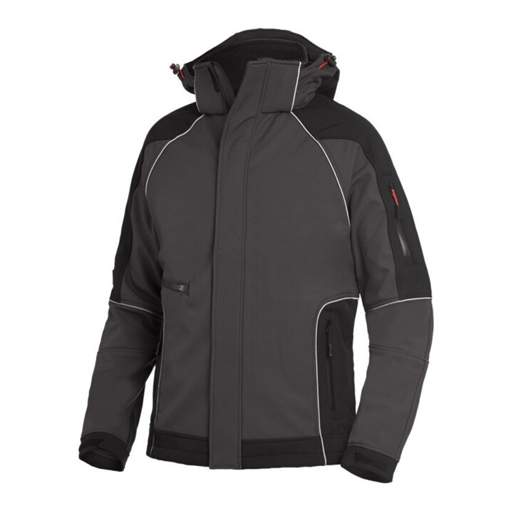 Veste Softsclair Walter taille M anthracite/noir 96 % PES / 4 % EL