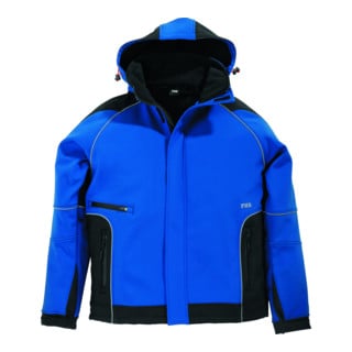 FHB Veste softshell Walter royal/noir