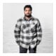 Veste STIER Heavy Lumber bci coton S gris écossais