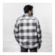 Veste STIER Heavy Lumber bci coton S gris écossais