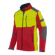 Veste tricotée FOREST rouge/jaune Forme 1650 Taille L-1