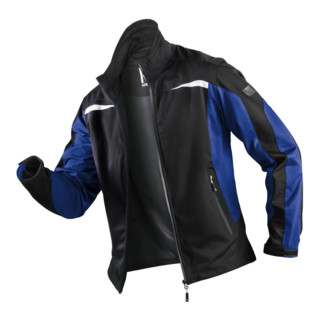 Kübler Weather Dress Jacket / Ultrashell Jacket 1141 noir/cornflowerblue