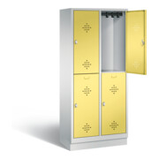 Vestiaire à deux étages C+P Classic, H1800xL810xP500mm, 8320-22|S10155-1