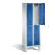 Vestiaire à deux étages C+P Evolo, H1850xL610xP500mm, 48310-20|S10136-1