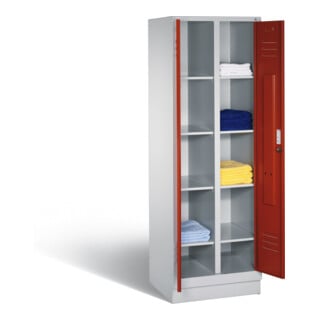 Vestiaire à linge C+P Classic, H1800xL610xP500mm, 8022-20B|S10008