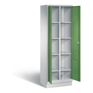 Vestiaire à linge C+P Classic, H1800xL610xP500mm, 8022-20B|S10018