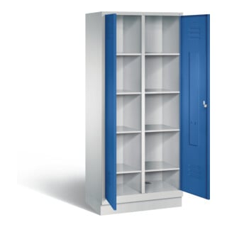 Vestiaire à linge C+P Classic, H1800xL810xP500mm, 8022-22B|S10004