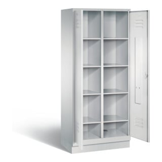 Vestiaire à linge C+P Classic, H1800xL810xP500mm, 8022-22B|S10008