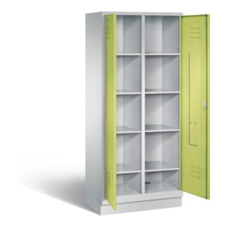 Vestiaire à linge C+P Classic, H1800xL810xP500mm, 8022-22B|S10076