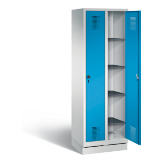 Vestiaire à linge C+P Evolo, H1800xL610xP500mm, 48020-20B|S10012