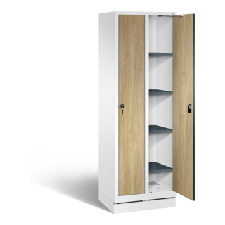 Vestiaire à linge C+P Evolo, H1800xL610xP500mm, 48020-20B|S10040