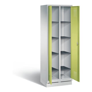 Vestiaire à linge C+P Evolo, H1800xL610xP500mm, 48022-20B|S10033