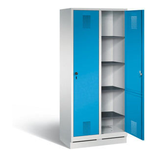 Vestiaire à linge C+P Evolo, H1800xL810xP500mm, 48020-22B|S10003