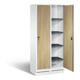 Vestiaire à linge C+P Evolo, H1800xL810xP500mm, 48020-22B|S10035