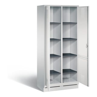 Vestiaire à linge C+P Evolo, H1800xL810xP500mm, 48022-22B|S10028
