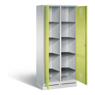 Vestiaire à linge C+P Evolo, H1800xL810xP500mm, 48022-22B|S10051