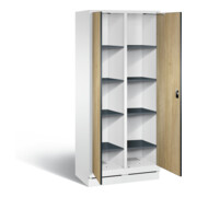 Vestiaire à linge C+P Evolo, H1800xL810xP500mm, 48022-22B|S10066