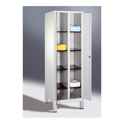 Vestiaire à linge C+P Evolo, H1850xL610xP500mm, 48012-20B|S10008