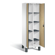 Vestiaire à linge C+P Evolo, H1850xL610xP500mm, 48012-20B|S10036