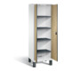 Vestiaire à linge C+P Evolo, H1850xL610xP500mm, 48212-20B|S10110-1