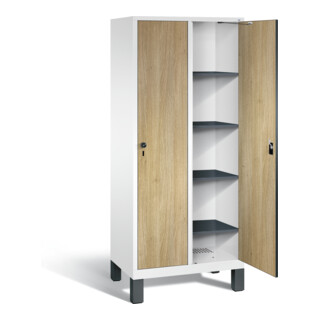 Vestiaire à linge C+P Evolo, H1850xL810xP500mm, 48010-22B|S10027