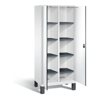 Vestiaire à linge C+P Evolo, H1850xL810xP500mm, 48012-22B|S10042