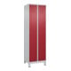 C+P Armoire à linge Classic PLUS, pieds, serrure à cylindre